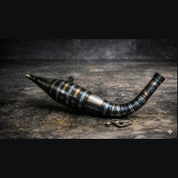 70cc Track YZ Exhaust Pipe - Welded Exhaust Pipe