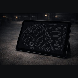 Auspuff 70cc Rennstrecke YZ - DXF Datei