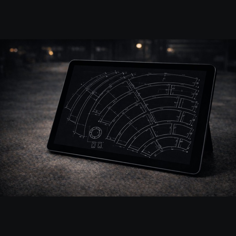 70cc Track YZ - DXF File