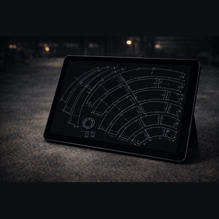 70cc Track YZ - DXF File